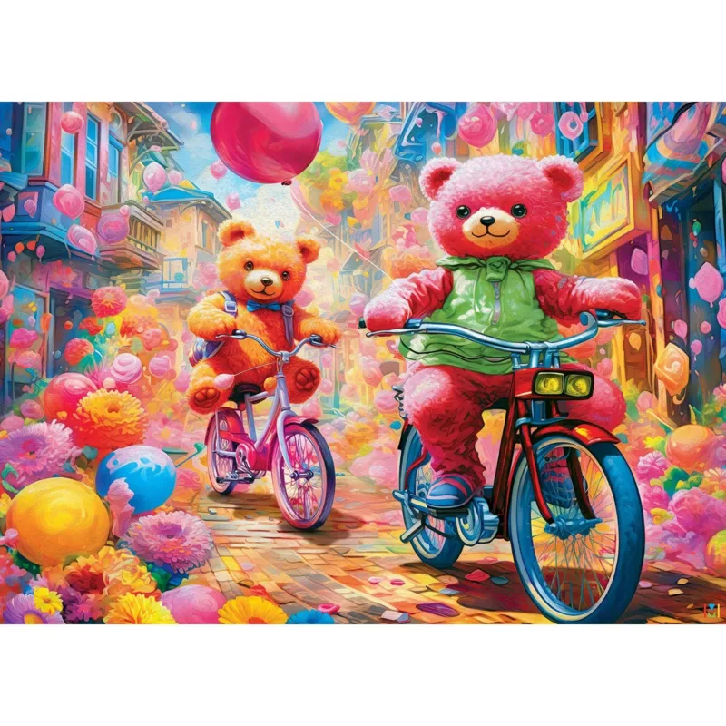 Colorize - Ours en Peluche au Pays des Merveilles