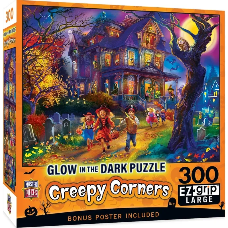 Glow in the Dark - Halloween - Coins Effrayants - Ez Grip Glow in the Dark - Halloween - Coins Effrayants - Ez Grip
