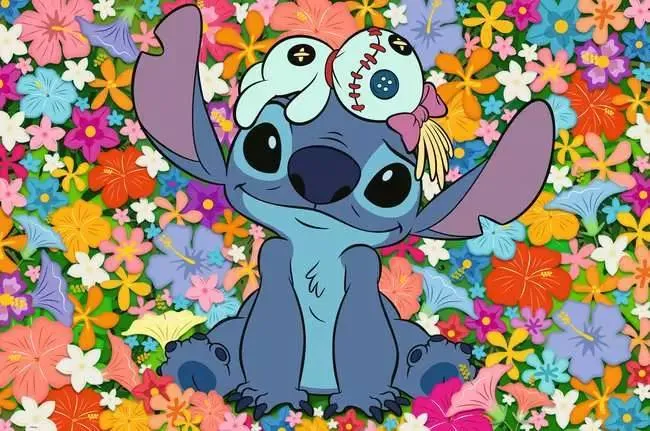 Stitch en Fleurs
