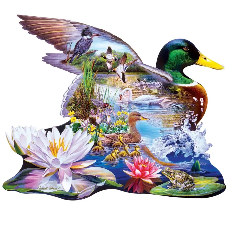Canards Des Bois - Puzzle Forme
