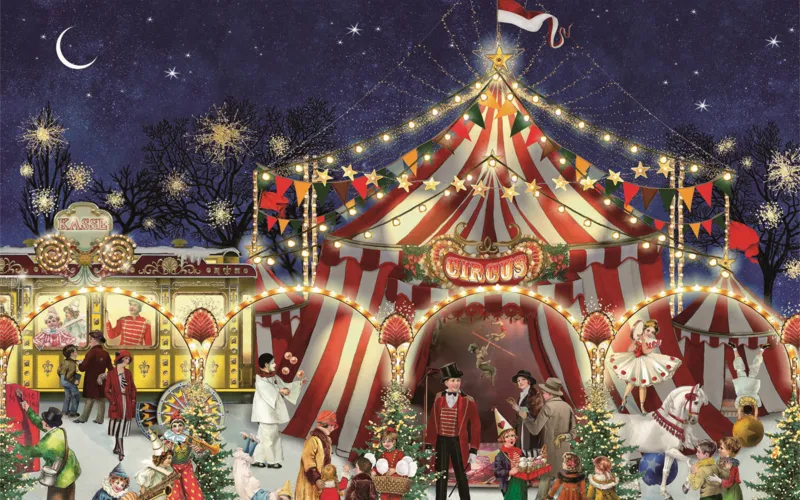 Mini-Puzzle - Festive Xmas - Le Cirque
