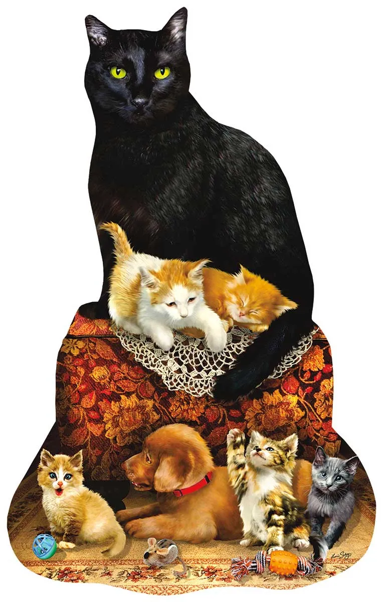 Lori Schory - Family Ottoman Lori Schory - Family Ottoman