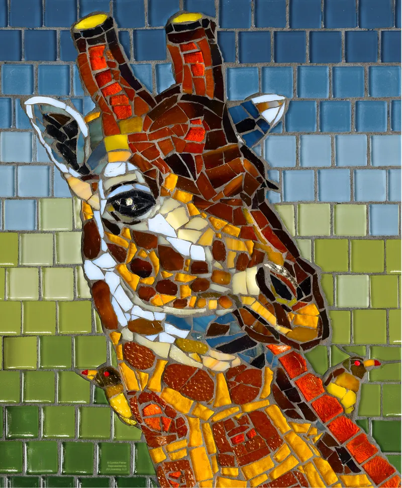 Stained Glass Giraffe Stained Glass Giraffe