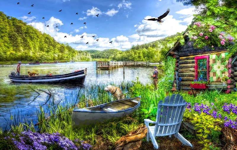 Chalet au Bord du Lac Chalet au Bord du Lac