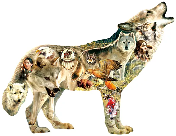 Greg Giordano - Native American Wolf Greg Giordano - Native American Wolf