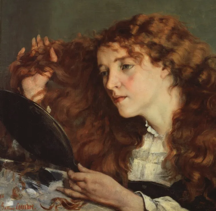 Gustave Courbet: Jo, La Belle Irlandaise, 1866 Gustave Courbet: Jo, La Belle Irlandaise, 1866