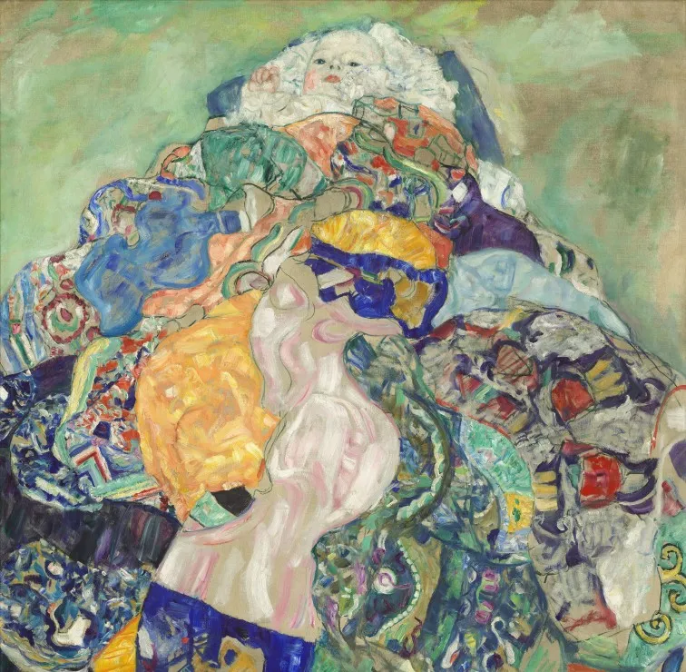 Gustav Klimt: Baby, 1917/1918 Gustav Klimt: Baby, 1917/1918