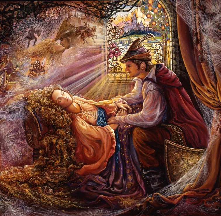 Josephine Wall - La Belle au Bois dormant Josephine Wall - La Belle au Bois dormant