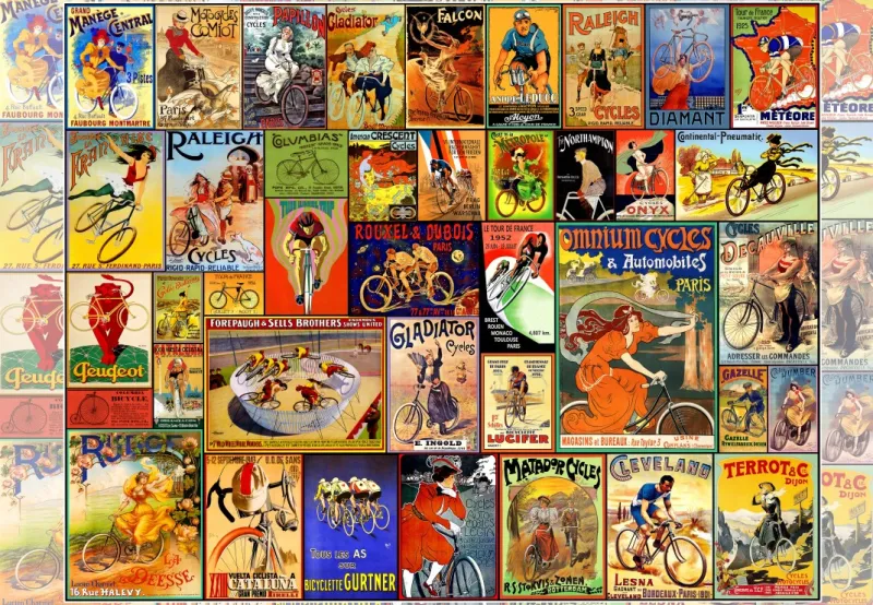 Affiches Anciennes sur les Bicyclettes Affiches Anciennes sur les Bicyclettes