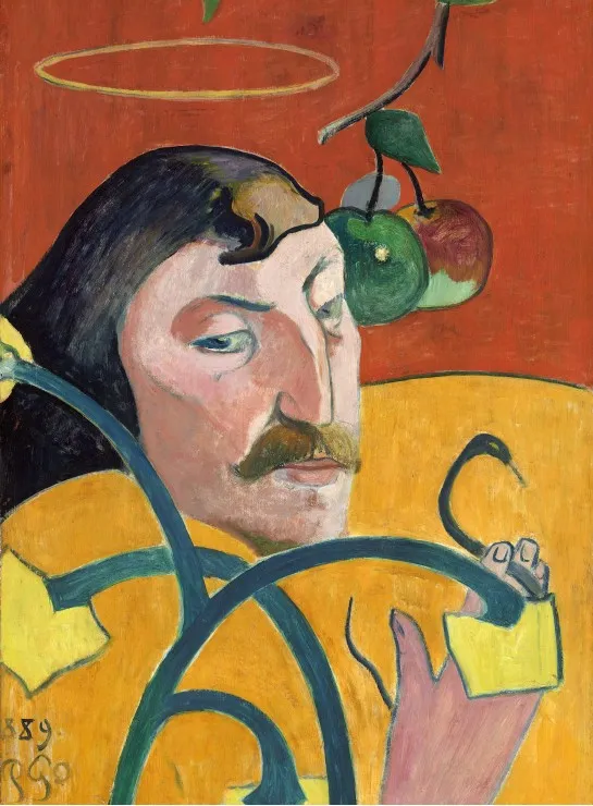 Paul Gauguin : Autoportrait, 1889 Paul Gauguin : Autoportrait, 1889