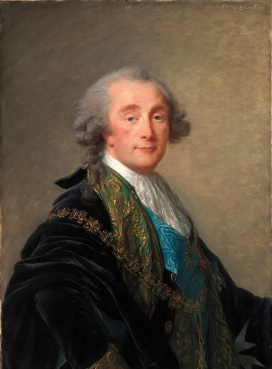 Élisabeth-Louise Vigee le Brun : Alexandre Charles Emmanuel de Crussol-Florensac, 1787 Élisabeth-Louise Vigee le Brun : Alexandre Charles Emmanuel de Crussol-Florensac, 1787