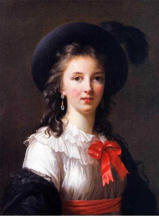 Louise-Élisabeth Vigee le Brun : autoportrait, 1781 Louise-Élisabeth Vigee le Brun : autoportrait, 1781