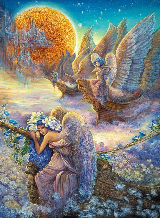 Josephine Wall - I Saw Three Ships Josephine Wall - I Saw Three Ships