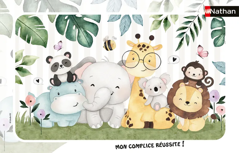 Puzzle Cadre - Animaux Tout Doux Puzzle Cadre - Animaux Tout Doux