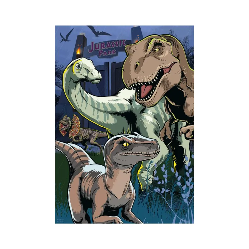 Pièces XXL - Jurassic World - Puzzle Neon Pièces XXL - Jurassic World - Puzzle Neon