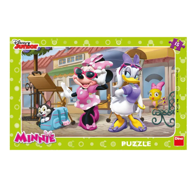 Puzzle Cadre - Minnie à Montmartre Puzzle Cadre - Minnie à Montmartre