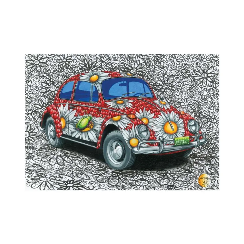 Coccinelle VW Peinte Coccinelle VW Peinte