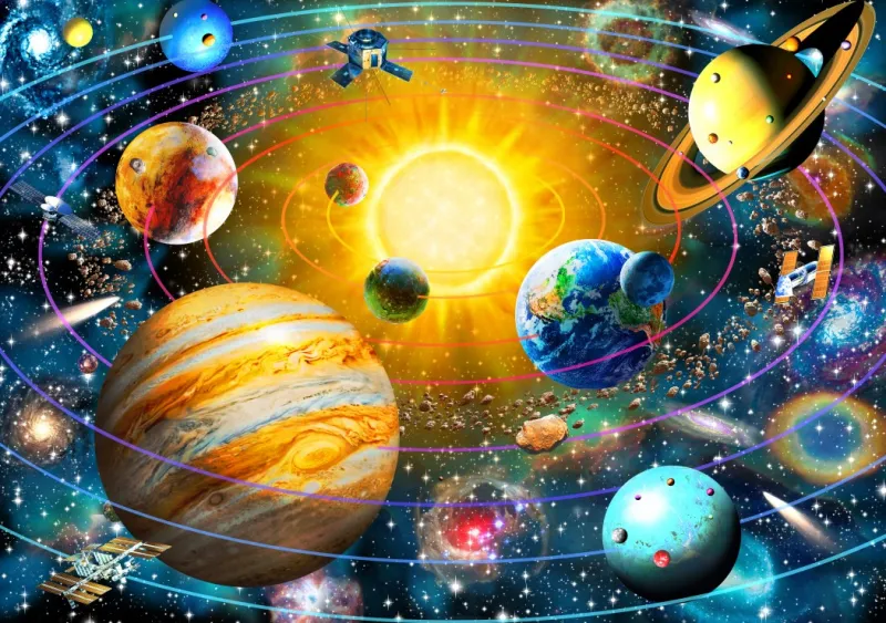 Ringed Solar System Ringed Solar System