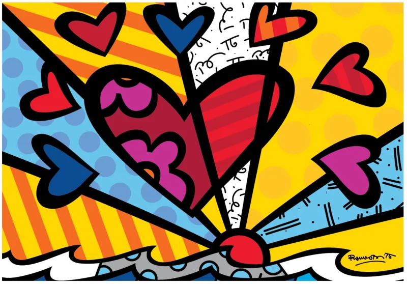 Romero Britto - New Day Romero Britto - New Day