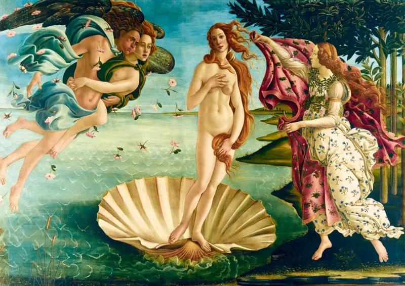 Botticelli - The birth of Venus, 1485 Botticelli - The birth of Venus, 1485