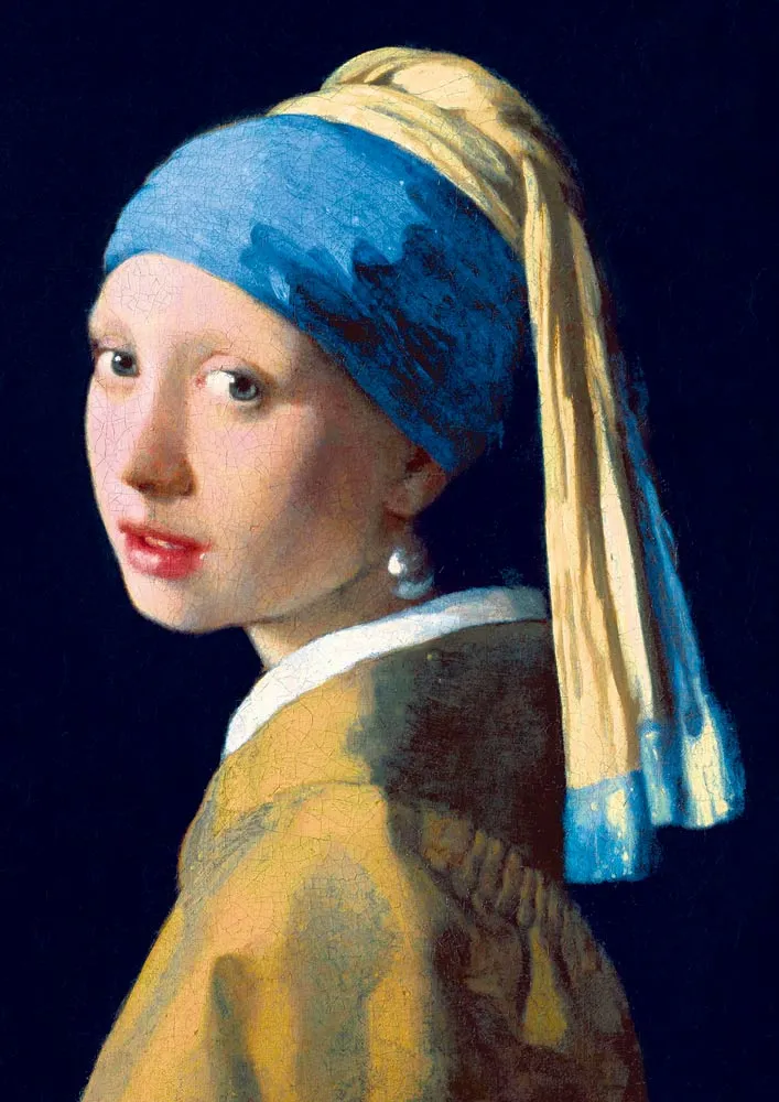 Vermeer- Girl with a Pearl Earring, 1665 Vermeer- Girl with a Pearl Earring, 1665