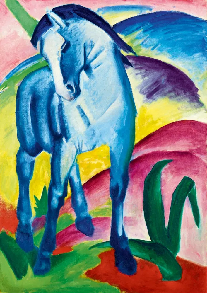 Franz Marc - Blue Horse I, 1911 Franz Marc - Blue Horse I, 1911