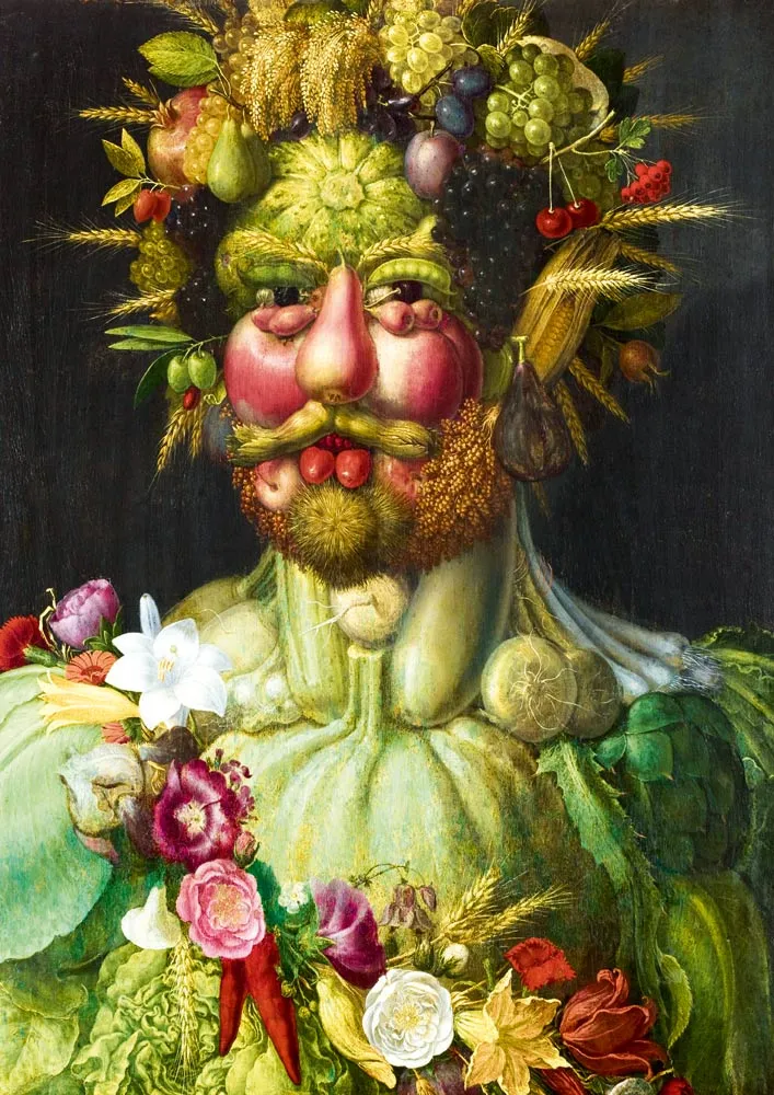 Arcimboldo - Rudolf II of Habsburg as Vertumnus, 1590 Arcimboldo - Rudolf II of Habsburg as Vertumnus, 1590