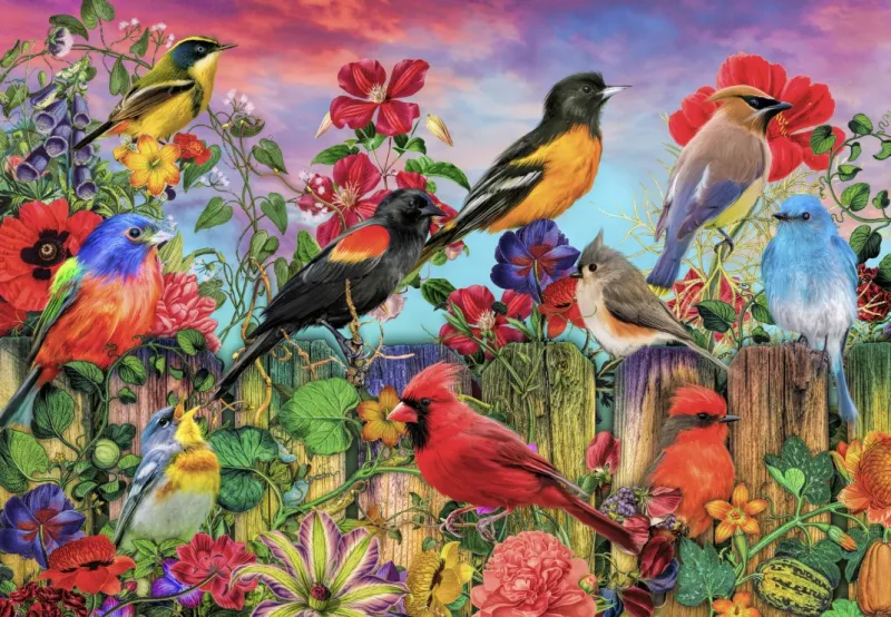 Birds and Blooms Garden Birds and Blooms Garden