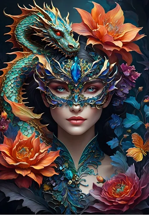 Lady with a Dragon Lady with a Dragon