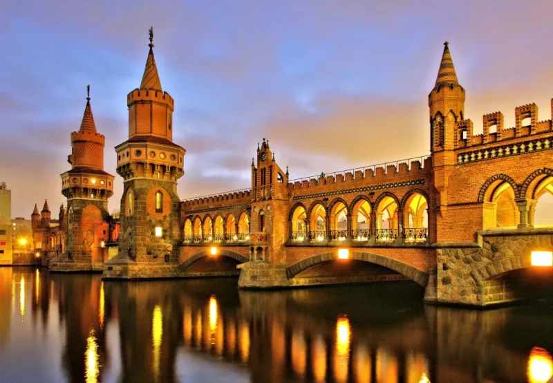 Oberbaumbrücke, Berlin, Allemagne