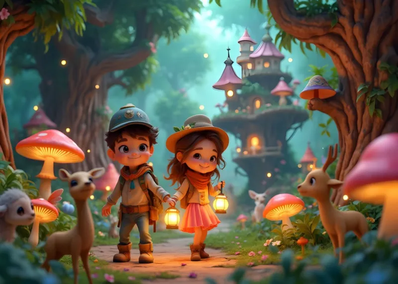 Aventure dans la Forêt Magique