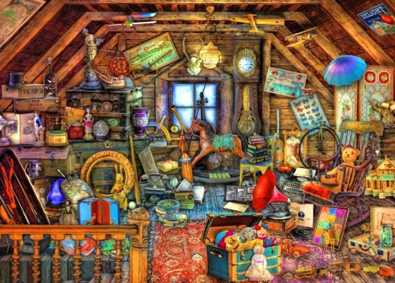 Hidden Object Attic Hidden Object Attic