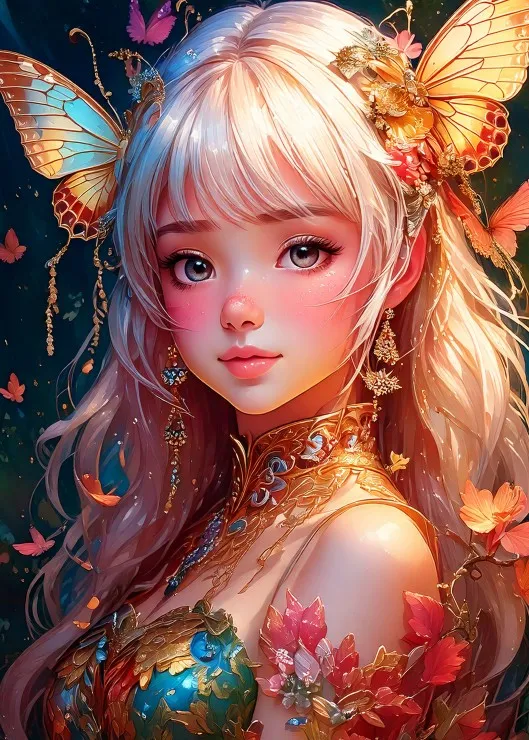 La Fille aux Papillons La Fille aux Papillons