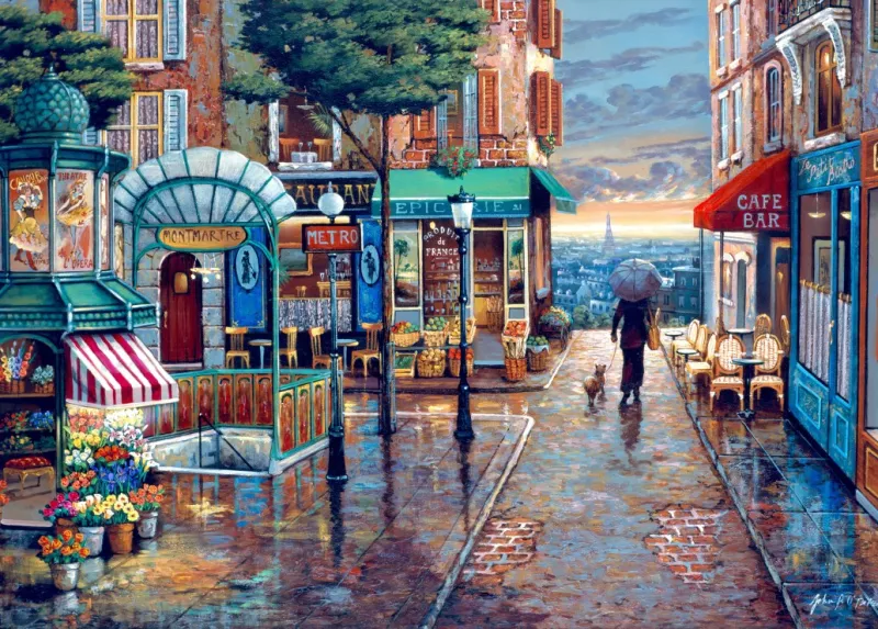 Rainy Day Stroll Rainy Day Stroll