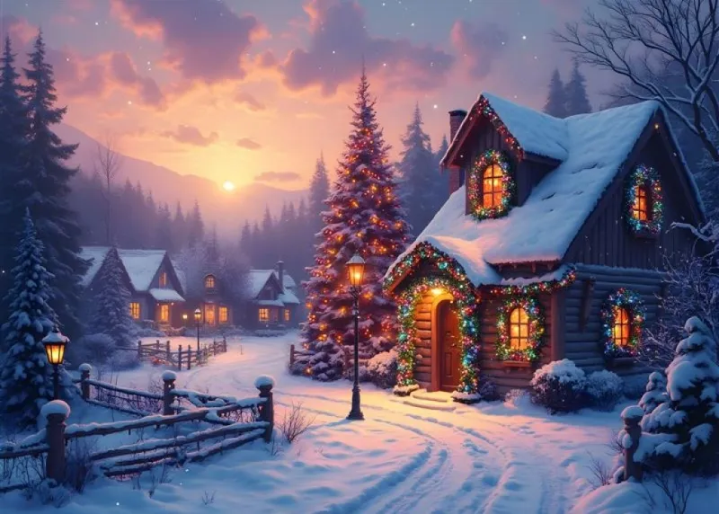 Cottage à Noël Cottage à Noël