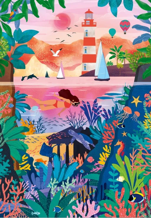 Fonds Marins Colorés Fonds Marins Colorés