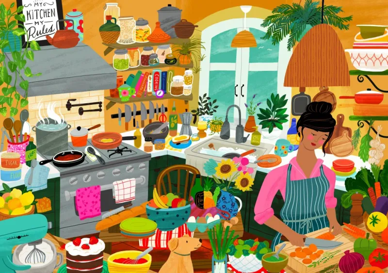 Mon bonheur est dans la cuisine Mon bonheur est dans la cuisine