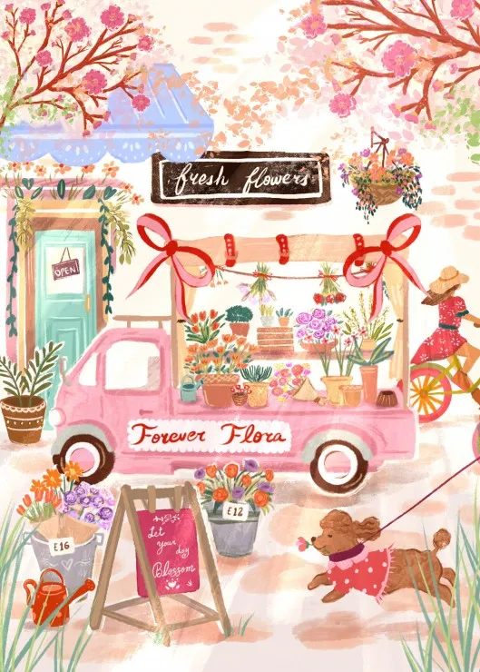 Forever Flora, Flower Truck Forever Flora, Flower Truck