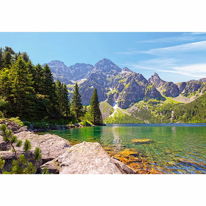 Lac Morskie Oko Tatras, Pologne Lac Morskie Oko Tatras, Pologne