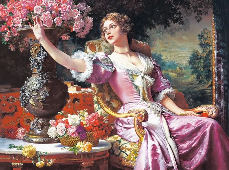 Czachorski : La Femme à la Robe Pourpre Czachorski : La Femme à la Robe Pourpre