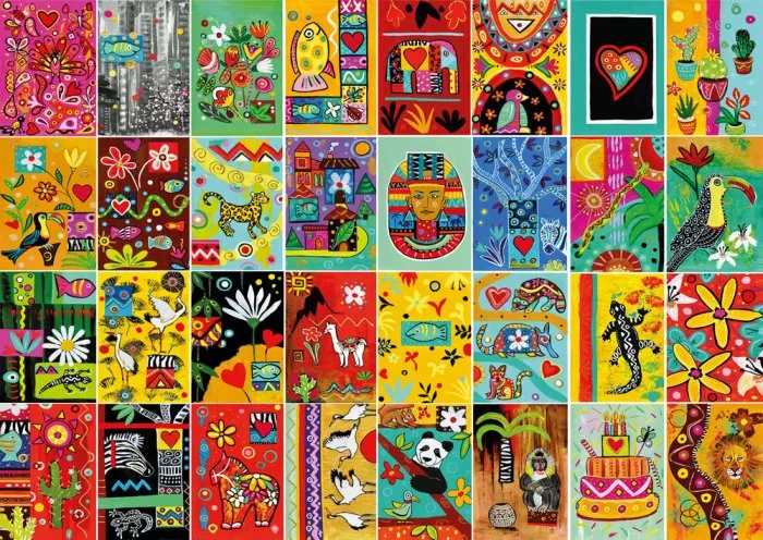 Mosaïque Pop Art Mosaïque Pop Art