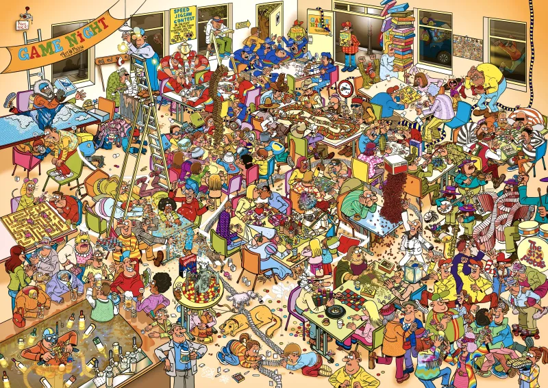 Nuit du Jeu Art & Fable Puzzle Company