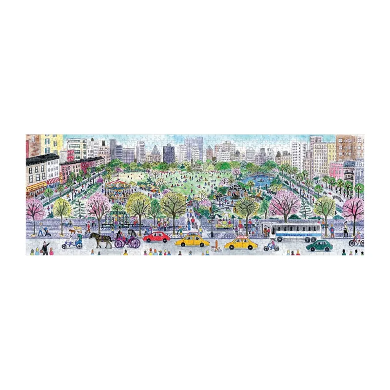 Paysage Urbain - Puzzle Panoramique de 1000 Pièces Paysage Urbain - Puzzle Panoramique de 1000 Pièces