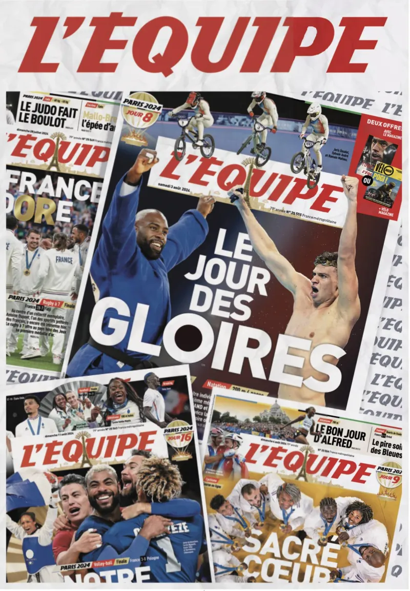 Les Médailles Françaises aux JO de Paris 2024 Les Médailles Françaises aux JO de Paris 2024