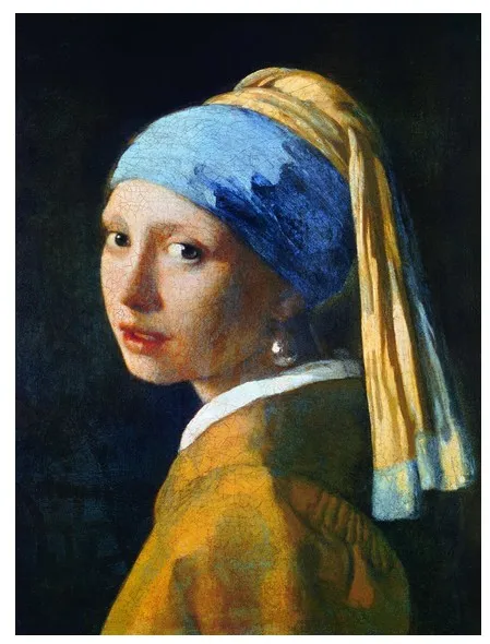 Vermeer Johannes : La Jeune Fille à la Perle, 1665 Vermeer Johannes : La Jeune Fille à la Perle, 1665