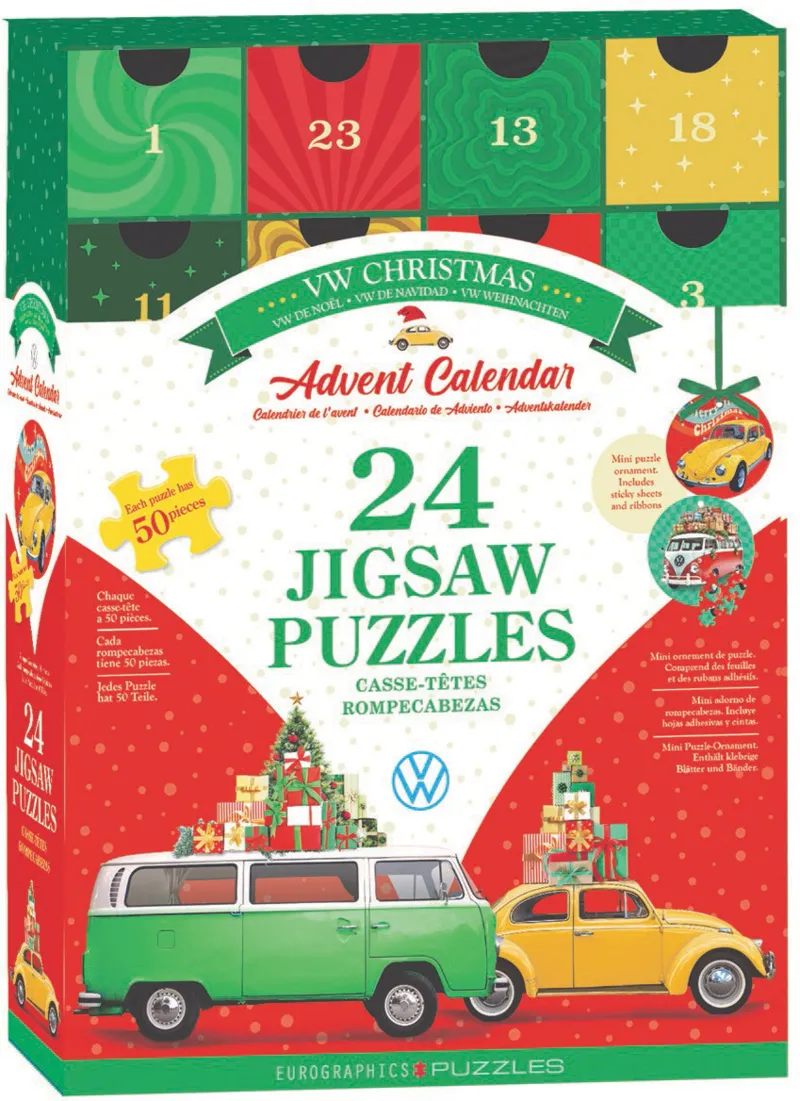 Calendrier de l'Avent Puzzle -  VW Christmas