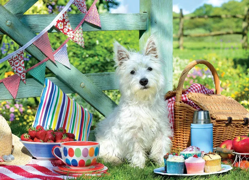 Pièces XXL - Scottie Dog Picnic Pièces XXL - Scottie Dog Picnic
