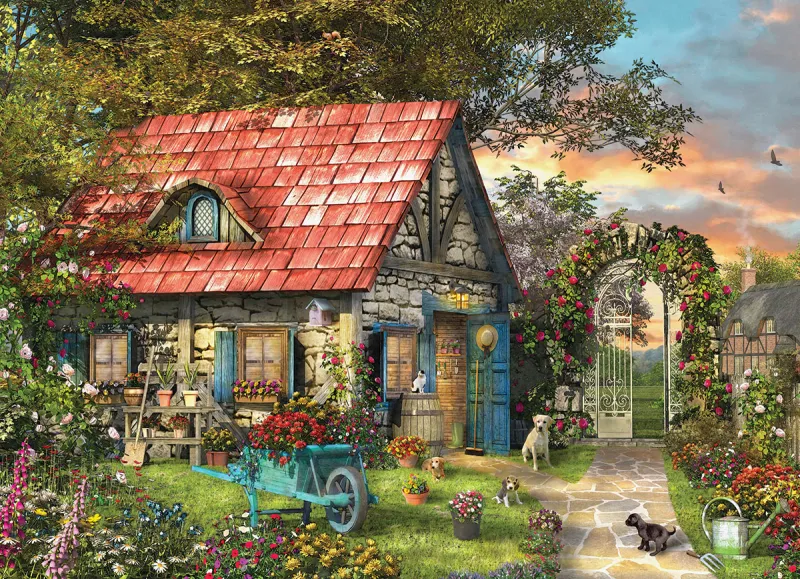 Pièces XXL - Family Puzzle: Dominic Davison - The Country Shed Pièces XXL - Family Puzzle: Dominic Davison - The Country Shed