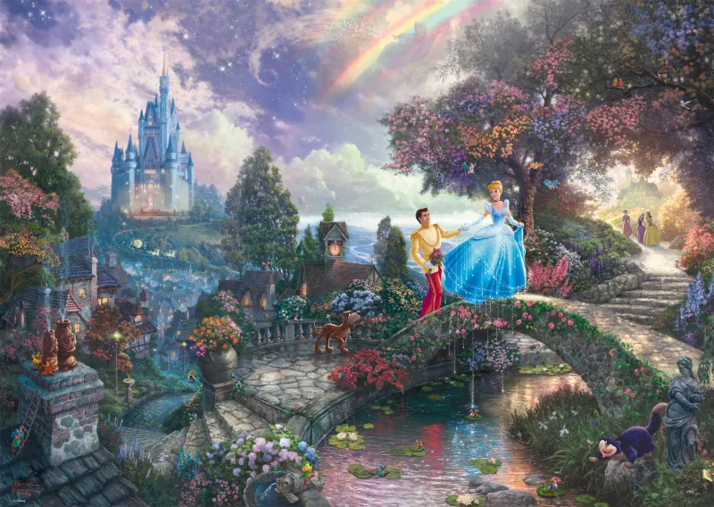 Thomas Kinkade - Cendrillon Thomas Kinkade - Cendrillon