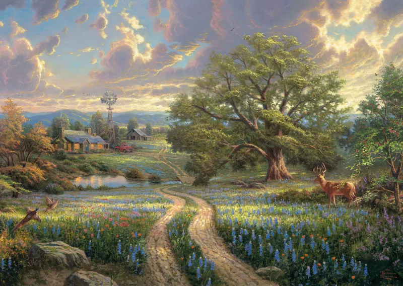 Thomas Kinkade : Résidence champêtre Thomas Kinkade : Résidence champêtre